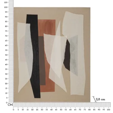 OBRAZ NA PŁÓTNIE REDY -B- 80X2,8X100 cm